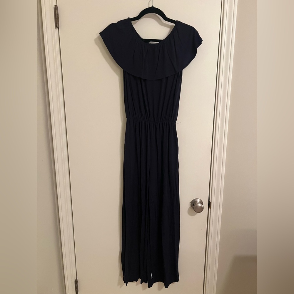 Molo navy knit pant jumpsuit, size 158-164 (fits like a size 16)